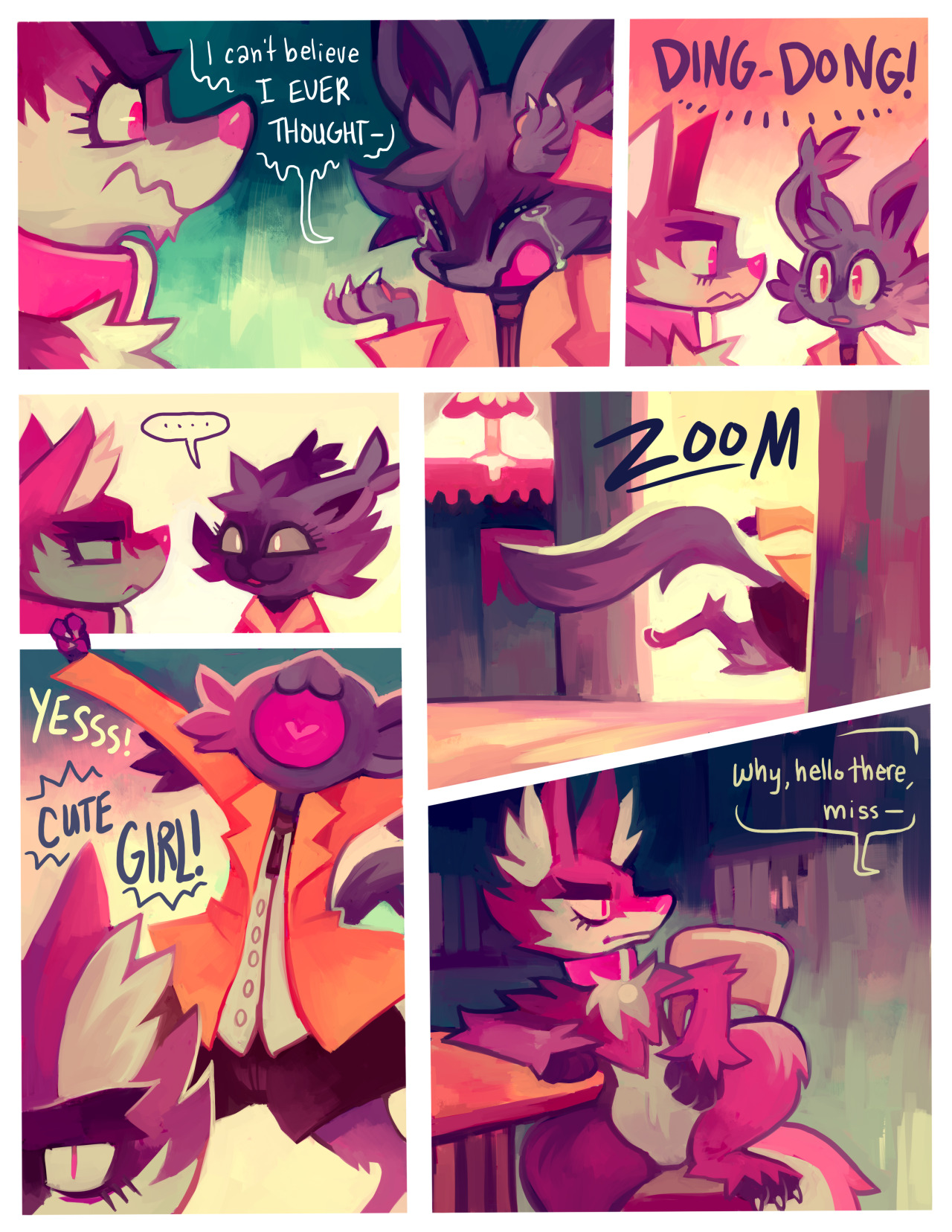 forbiddenflora:First half of Cherry Heart! Cover - p8 Found on my Patreon  Omai~