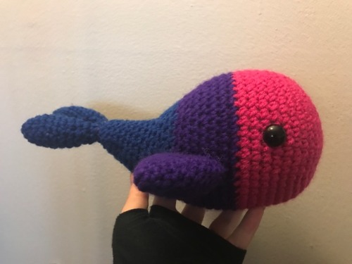 mostlyharmlessdesigns: The Pansexu-whale has a new friend! The Bisexuwhale!  Available here! Al