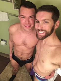 guyswhoshouldbeunderwearmodels:  @JayBanksXXX @DavidLambertXXX