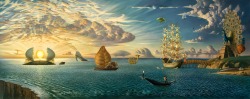 fuckyeahsexanddrugs:  haceeb:  Happy Birthday Vladimir Kush  he had such a cool gallery in vegas