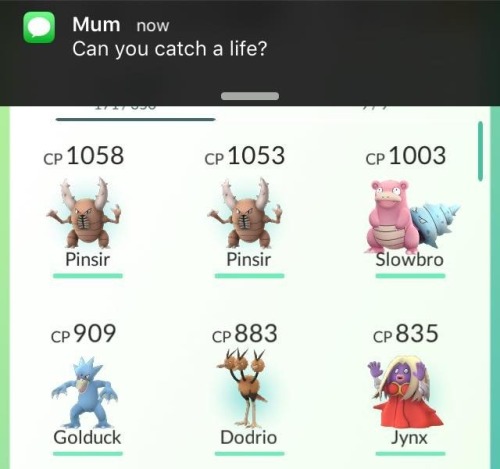 bestofpokemongo:  Mum on Pokemon Go 