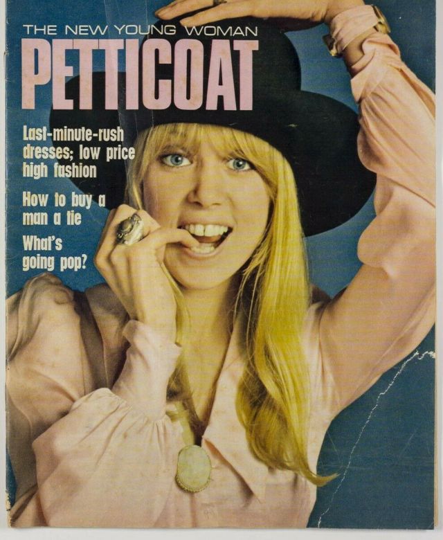 27th July 1968 - Pattie Boyd at the cover of 