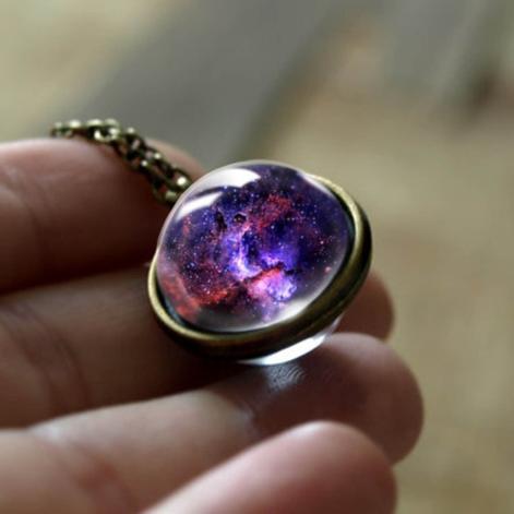 helpingg:Nebula Space Necklace!Get these Celestial Galaxy Necklaces designed by some of our most tal