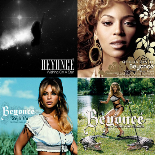 saturn-and-soliloquies:  Beyoncé Singles Discography 2002-2014 