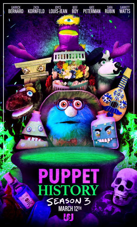 wearewatcher:PUPPET HISTORY IS BACK! Season 3 premieres this Friday, March 12th