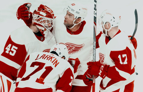 Red Wings 2 Canadiens 1