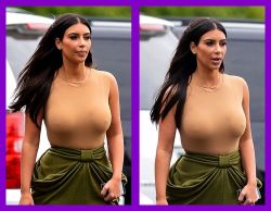nude-celebz:  Kim Kardashian pokies