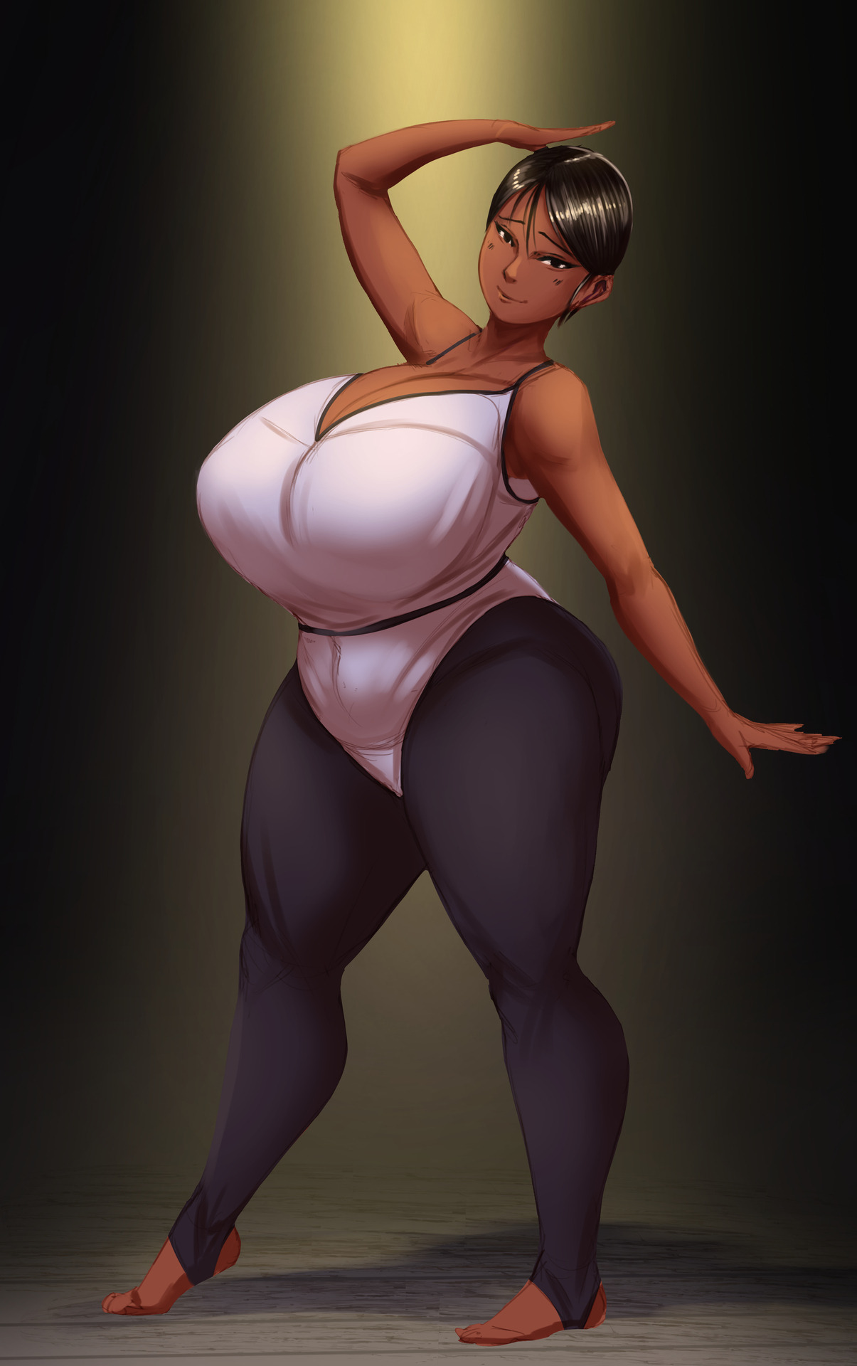 foxfire486:Quick lazy colors for a big lazy dancer.
