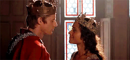 minaharkers: @morgana-pendragon​ asked: merlin + 1 — favorite female character guinevere 