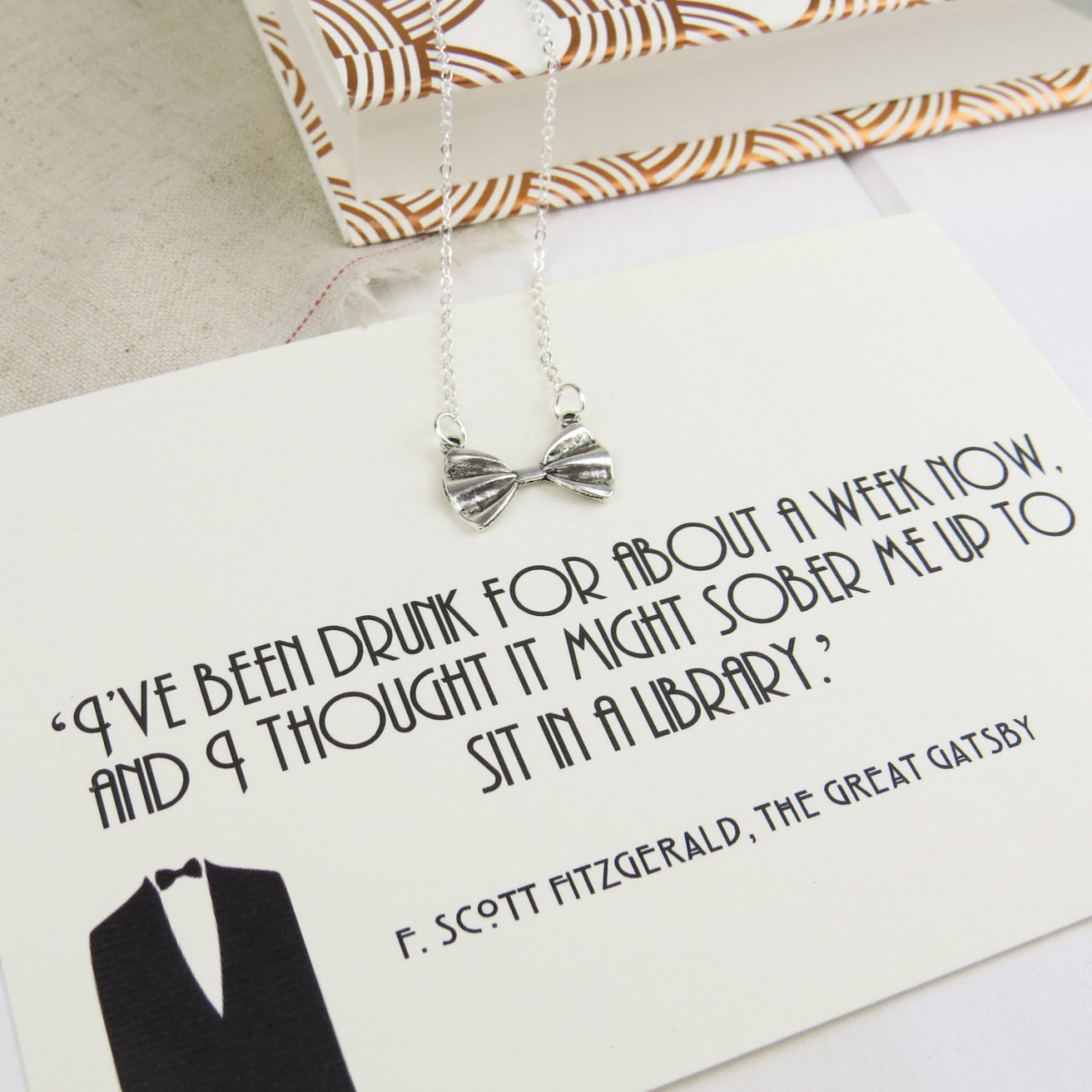 wordsnquotes: culturenlifestyle:  Bibliophile Inspired Necklaces UK-based designer