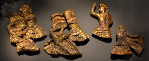 greek-museums: Archaeological Museum of Thessaloniki: Decorative appliques from wooden beds and boxe