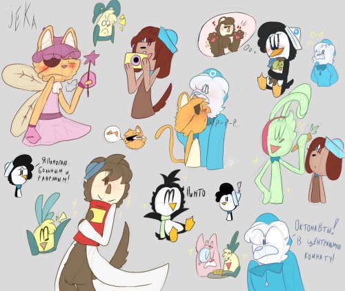 Hello Everyone!!! This Is A Jeka Profi. I Really Liked The Cartoon Octonauts. That's Why I Drew Three