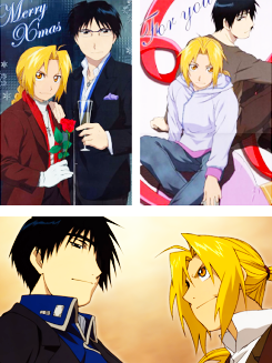 roymaes:  ◆ Proof that the official artists at Studio BONES ship RoyEd ◆ 