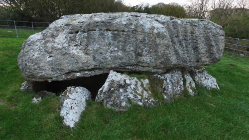 Lligwy Burial Chamber, Anglesey, North Wales, 6.11.16.