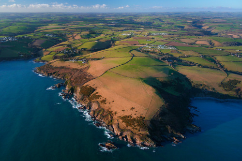 travelingcolors:Cornwall from the air | England (by Andrew Turner)