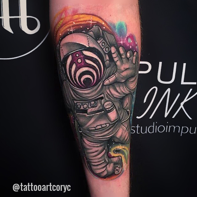 1337tattoos:  Bassnectar Inspired Nectarnaut by Cory Cartwright at Impulse Ink (#Studioimpulse)