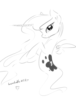 lunadoodle:  Ghostluna is just as cute as ever  =3