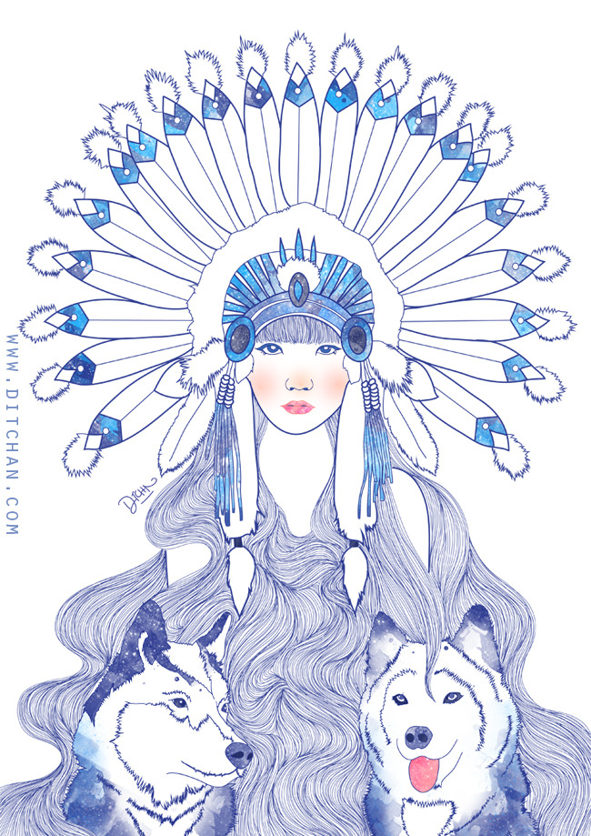 dtchn:  Depiction of The Goddess of Night and Day.  Her name is Citlalmina. It means