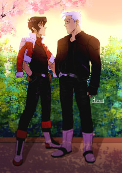 hyteriart:Shiro and Keith concept outfit