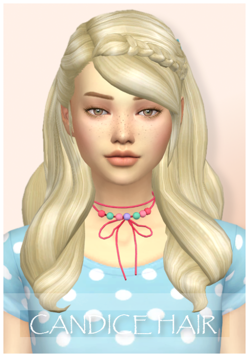 wondercarlotta:  Candice Hair I used the barrette overlay by @simlaughlove . You can find it ➪ HERE 