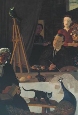 Snowce:  André Derain, The Painter And His Family, C.1939 