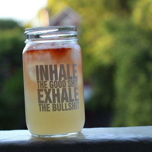 stephynow:  This is a Squirtsky. Two ways to make this. One with fuss, the other no fuss. If you know us, you know we like our brown water, Bulleit Bourbon tends to make its appearance.   No fuss: Bourbon Squirt soda Ice Bitters  Fuss: Bourbon Club Soda