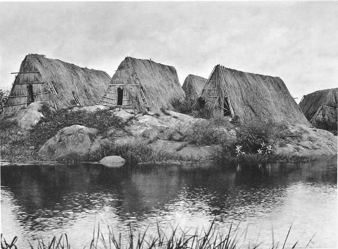 Hugo Adolf Bernatzik, Fishermen’s huts on the Nun River, Cameroons, 1917.
From “Dark continent Africa, the landscape and the people”
https://www.instagram.com/p/CNk4nw7Afb-/?igshid=6a1vkqe8vhv4