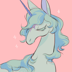 beachdrop:Quick The Last Unicorn fan art