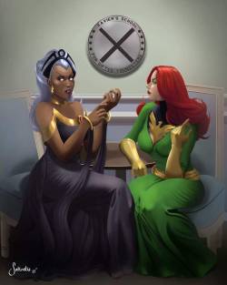 nubiamancy:  “Matriarchs Of The X-Men”