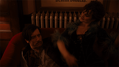 When someone tries to spoil The Knick finale before you’ve seen it… 