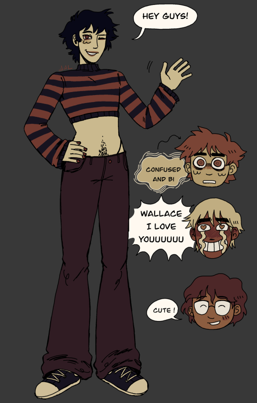 Wallace Can Kiss Multiple Guyz