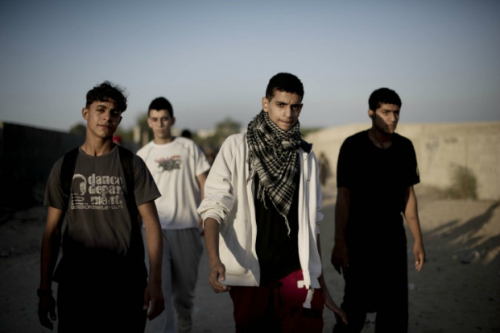 Thomas Haugersveen: Parkour in Gaza (2014)Young Gazan are defying the limits of their body and a con