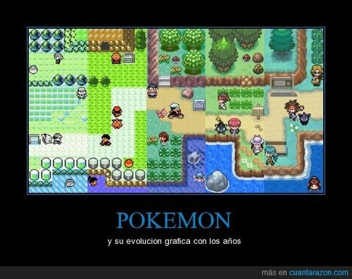 memator:POKEMON - y su evolucion grafica con los años… http://bit.ly/16q056I