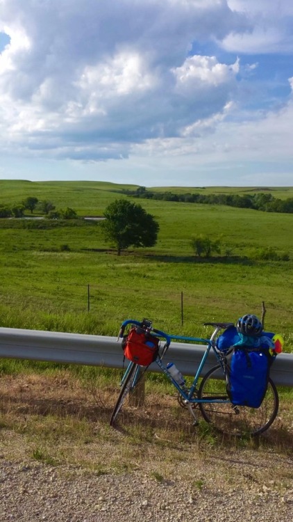 While riding through Kansas I stumbled upon the classic windows screen saver.