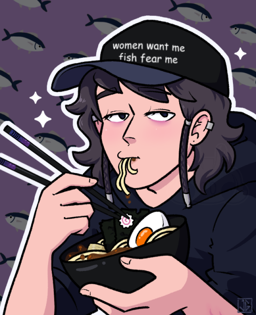 Thank You Everyone For All Your Positivity On Reid!! Here's Him Enjoying Some Ramen. He's Thinking About