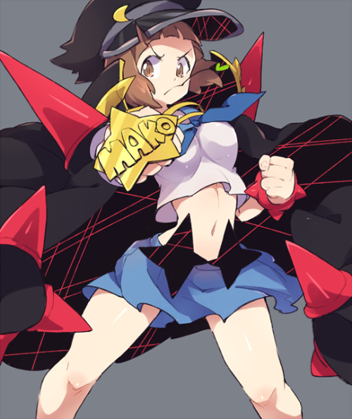 a-titty-ninja:「満艦飾 マコ」 by ヤマアラシ | Twitter๑ Permission to reprint was given by the artist ✔.