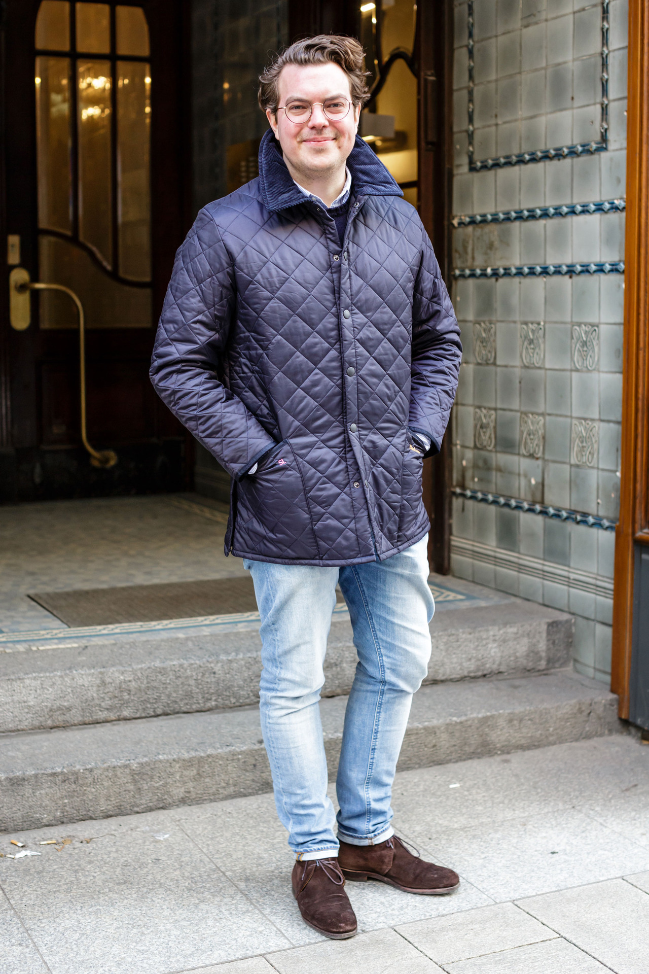 Barbour People — Sebastian had been looking for a new quilted