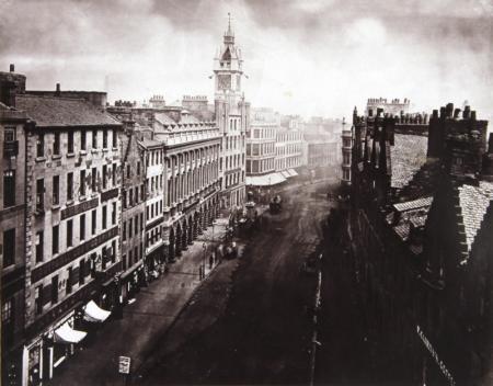 Trongate, Glasgow, 1868 - photo by Thomas Annan