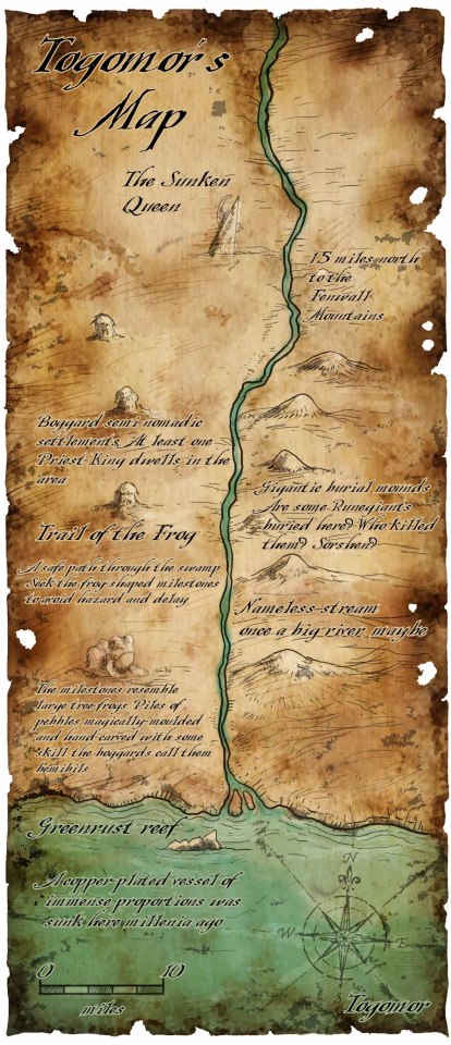  Pathfinder Campaign Setting: Inner Sea Poster Map Folio