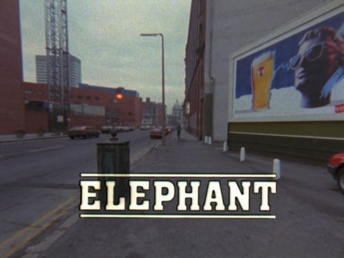 Elephant (1989)dir. Alan Clarke / dop. Philip Dawson & John Ward