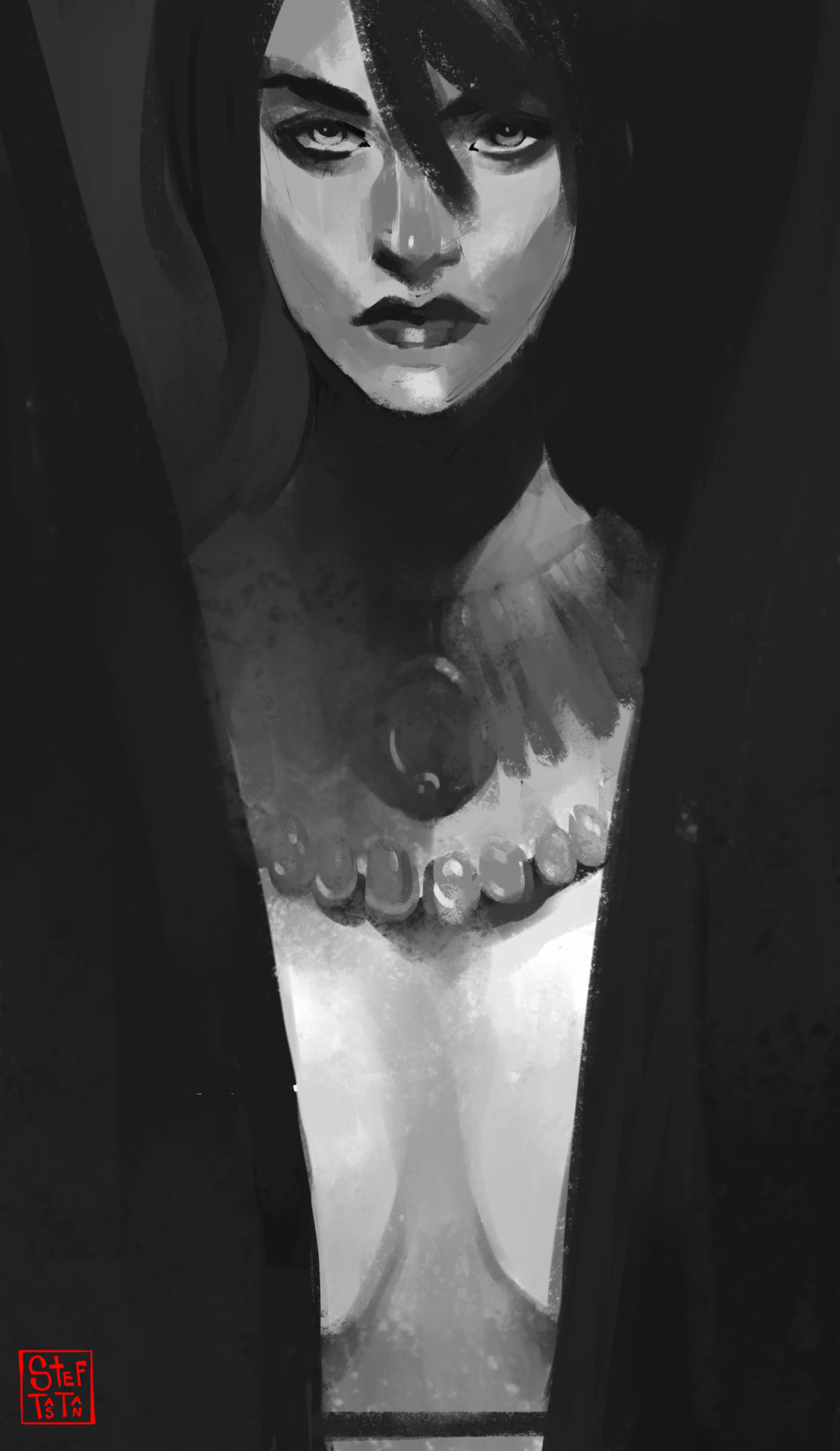 steftastan:  ~30min morrigan doodle before getting back to action! i’m a pretty