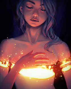 emeraldwizardking: What would it take for you to realize you were made of stars?  Starlight by IIclipse of Deviantart 