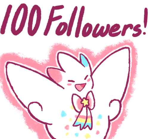 I hit the 100 follower milestone today!! I&rsquo;ll make a giveaway post later!Thank you all for fol