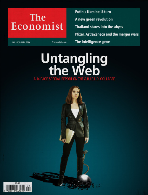 mediavengers:The Economist, May 10-16 2014Another publication takes on the S.H.I.E.L.D. intelligence