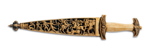 peashooter85: Swiss dagger from the Basel Federal Celebration of 1901. from the Historisches Museum 