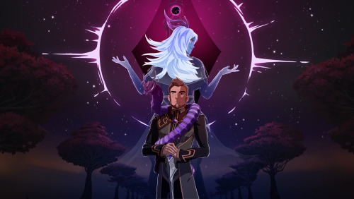 dragonprinceofficial:The Dragon Prince season 3 key art - “Dark Star”