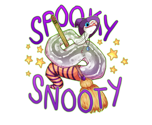 william-snekspeare:Spooky Snooty Cute Patootie! (she is transparent!)