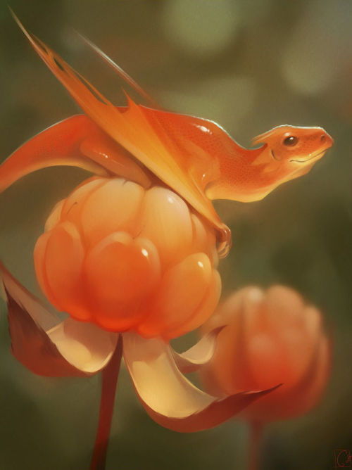 acrushonesmeralda:pr1nceshawn:Fruit Dragons by Alexandra Khitrova.@dammmithardison