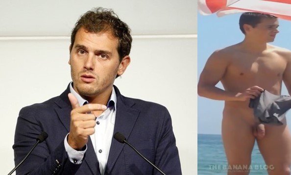 notdbd:Spanish politician Albert Rivera Diaz posed nude for a campaign poster  in