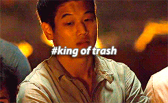 newtmos:  → [3/7] The Maze Runner Tags: Minho This is how Minho is seen on the Tumblr tags.